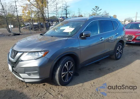 2020 Nissan Rogue Sv Intelligent Awd из США, поврежденный, VIN JN8AT2MV9LW139191